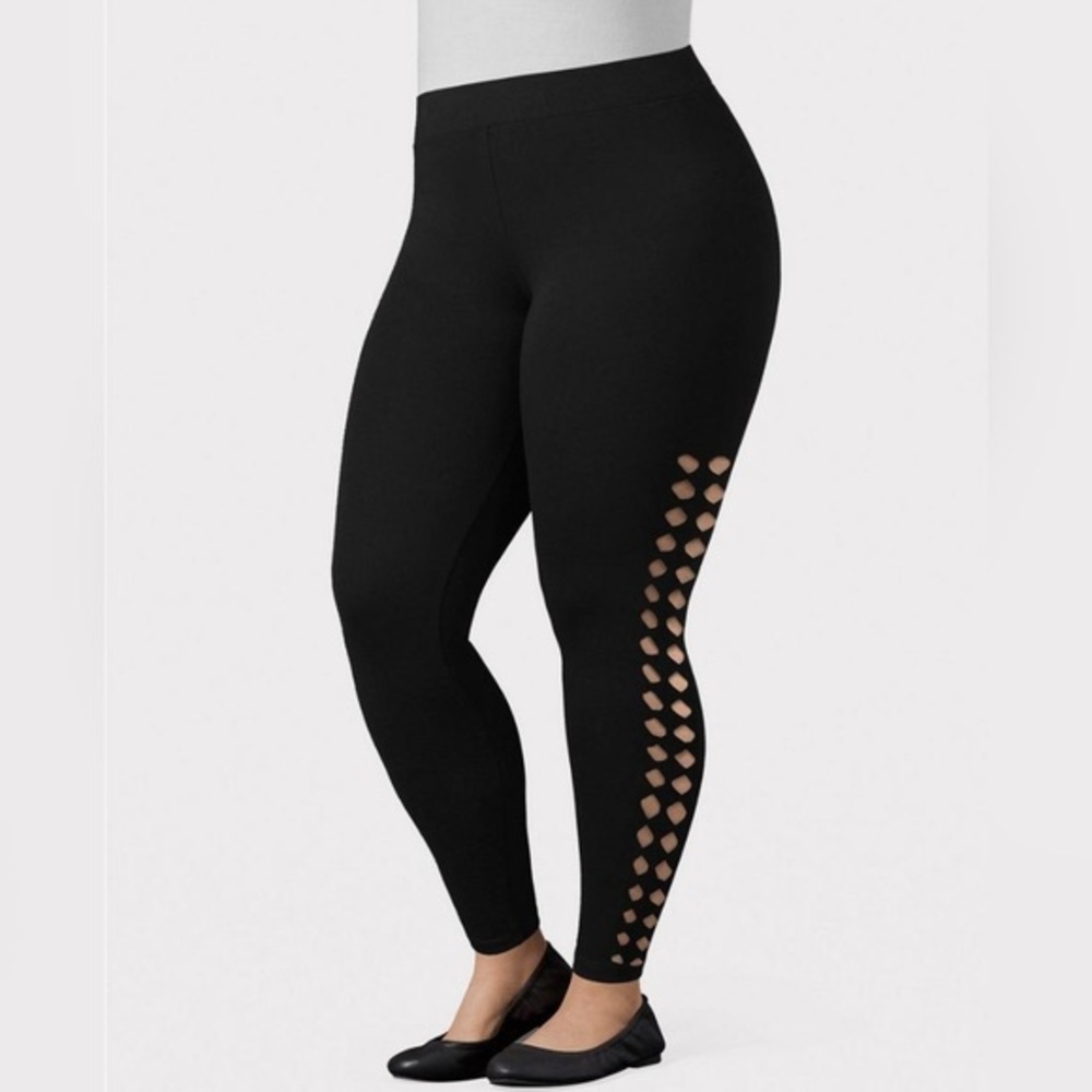 Torrid Slash & Twist Full Length Premium Legging